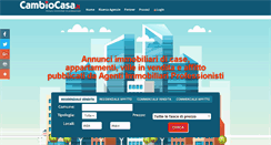 Desktop Screenshot of cambiocasa.it